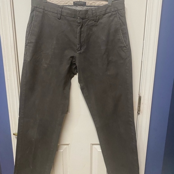 Banana Republic men chino gray pants size 32 - Picture 1 of 10
